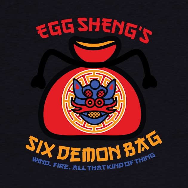 Egg Shen's Six Demon Bag by StudioFibonacci